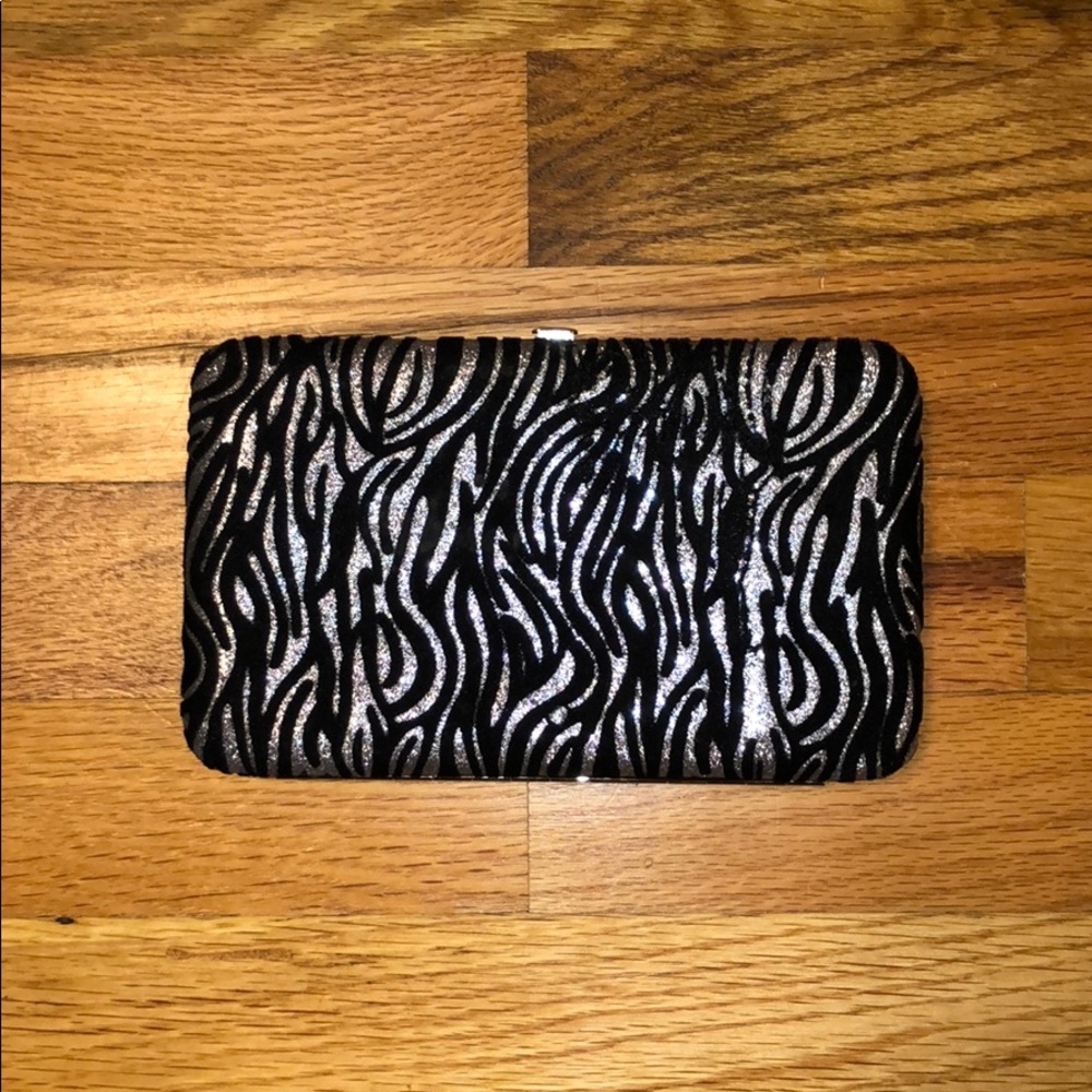 Zebra Glitter Wallet